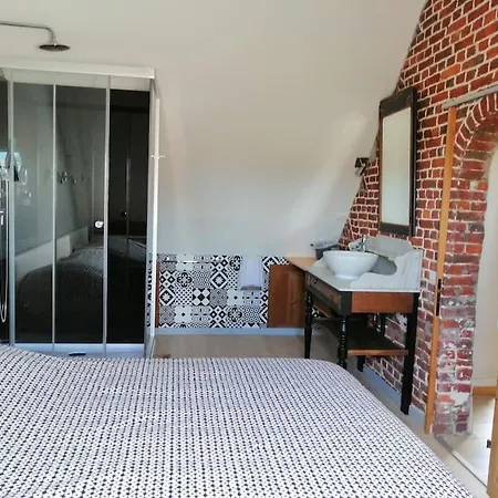 Semesterbostad Gite A La Campagne Au Coeur Du Marais Audomarois *